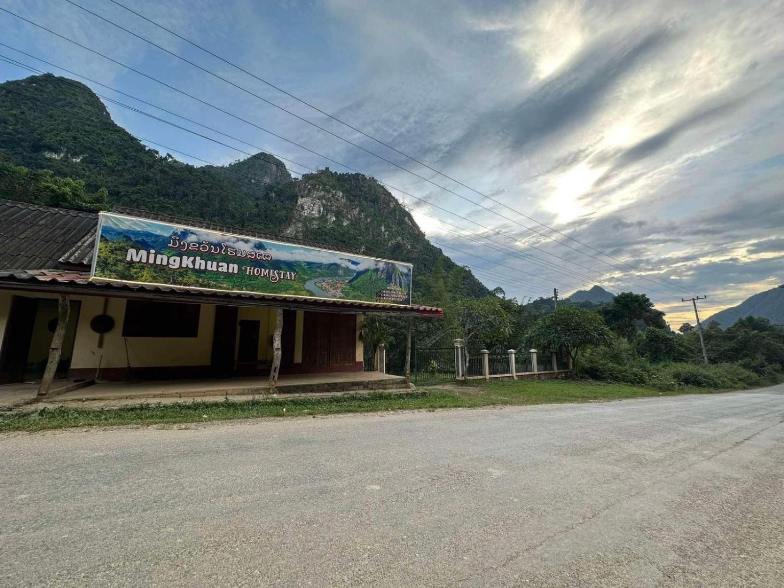 Mingkhuan Eco Homestay Nong Khiaw Екстер'єр фото